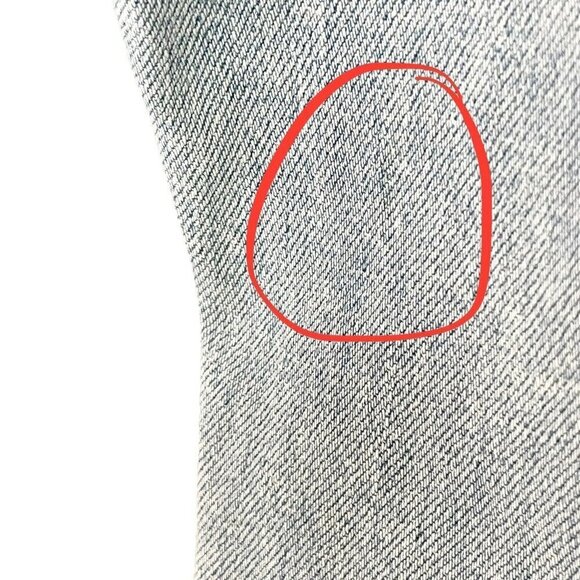 MOTHER Peg Jeans Thanks Again Cropped Women’s Size 25 High Waist Straight Leg - Picture 15 of 16